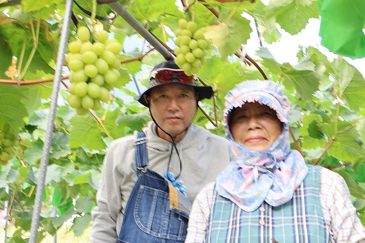 生産者の顔写真